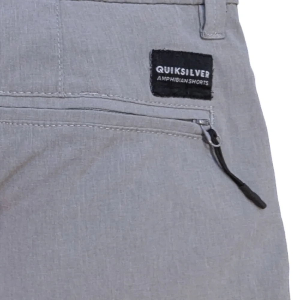 Quiksilver 4 Way Stretch Amphibian Outdoor Water Shorts in Grey (30) - Picture 4 of 4